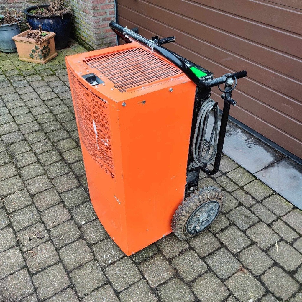 bouwdroger, Ophalen, Gebruikt, Ventilator en Afzuiger