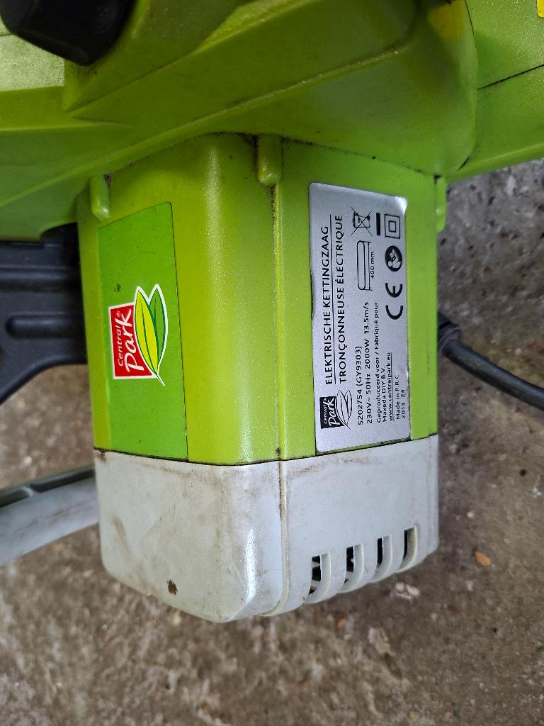 Electrische Kettingzaag, Ophalen of Verzenden, Gebruikt, Elektrisch, Central Park