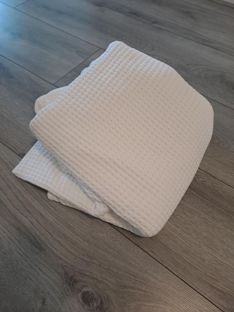 Bedsprei, kleur wit., Ophalen, Wit, Overige typen, Tweepersoons