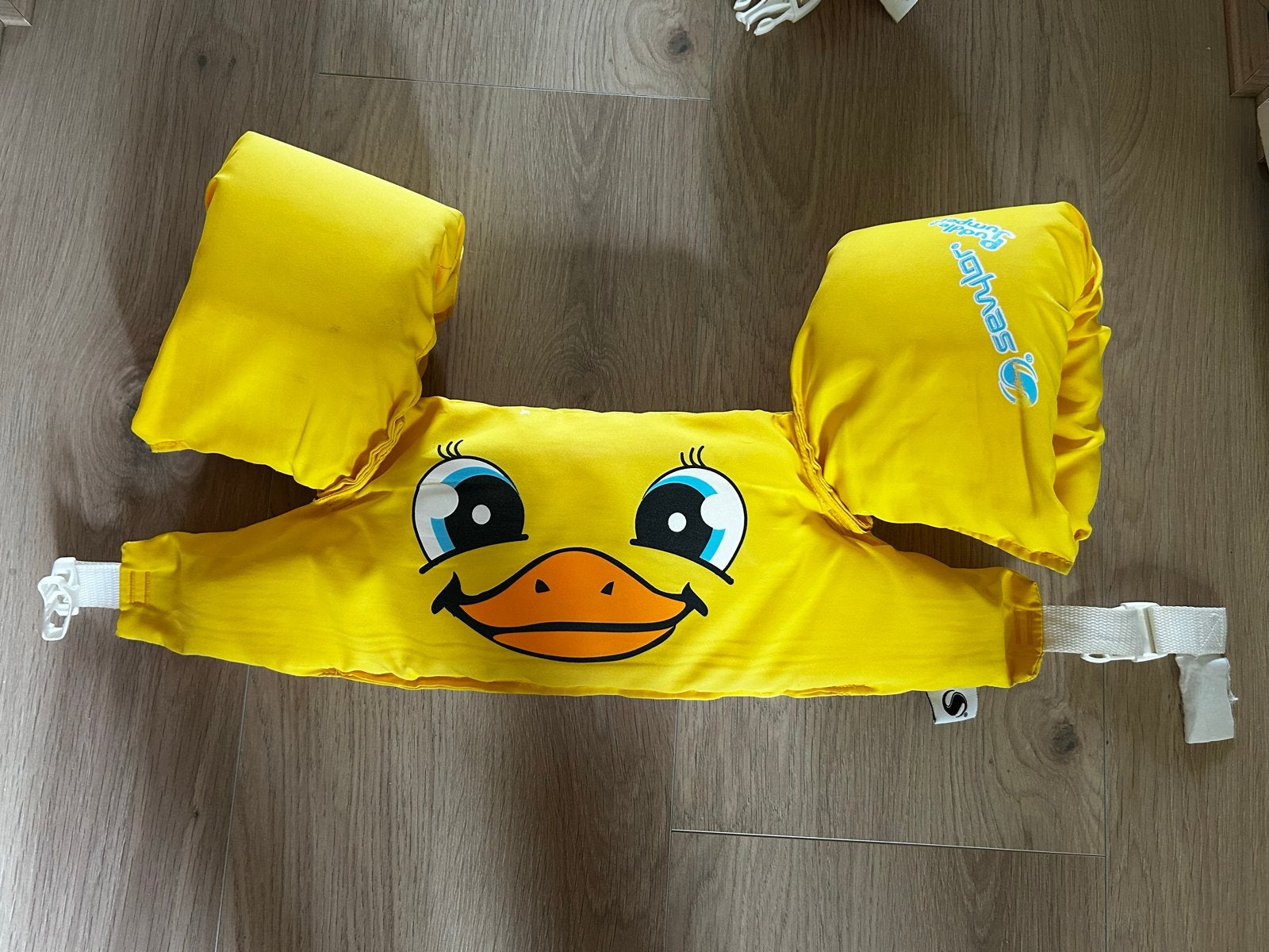 Sevylor Puddle Jumper Duck Girl zwembandjes, Ophalen, Zo goed als nieuw
