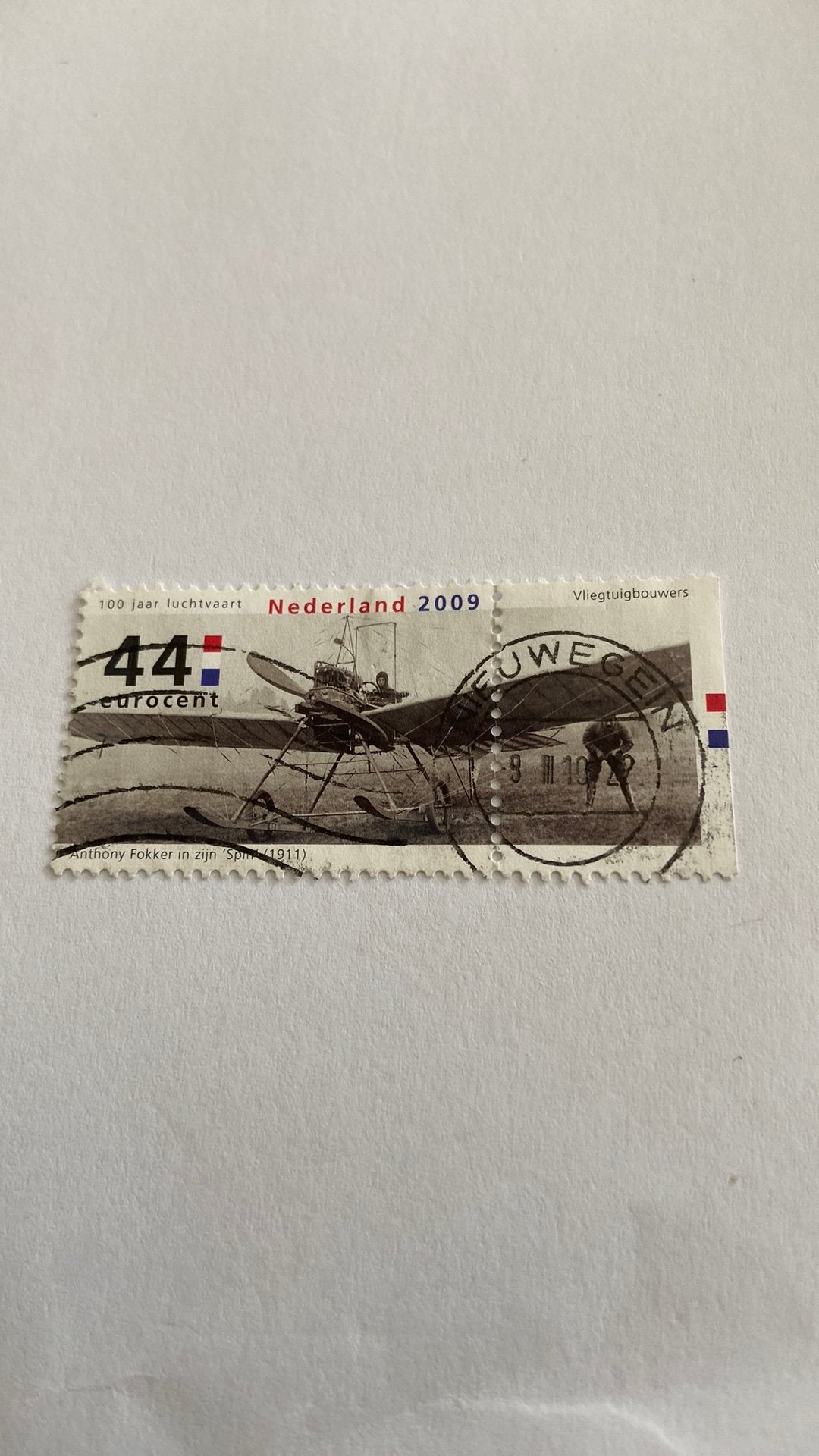 Nederland, Ophalen of Verzenden, Gestempeld