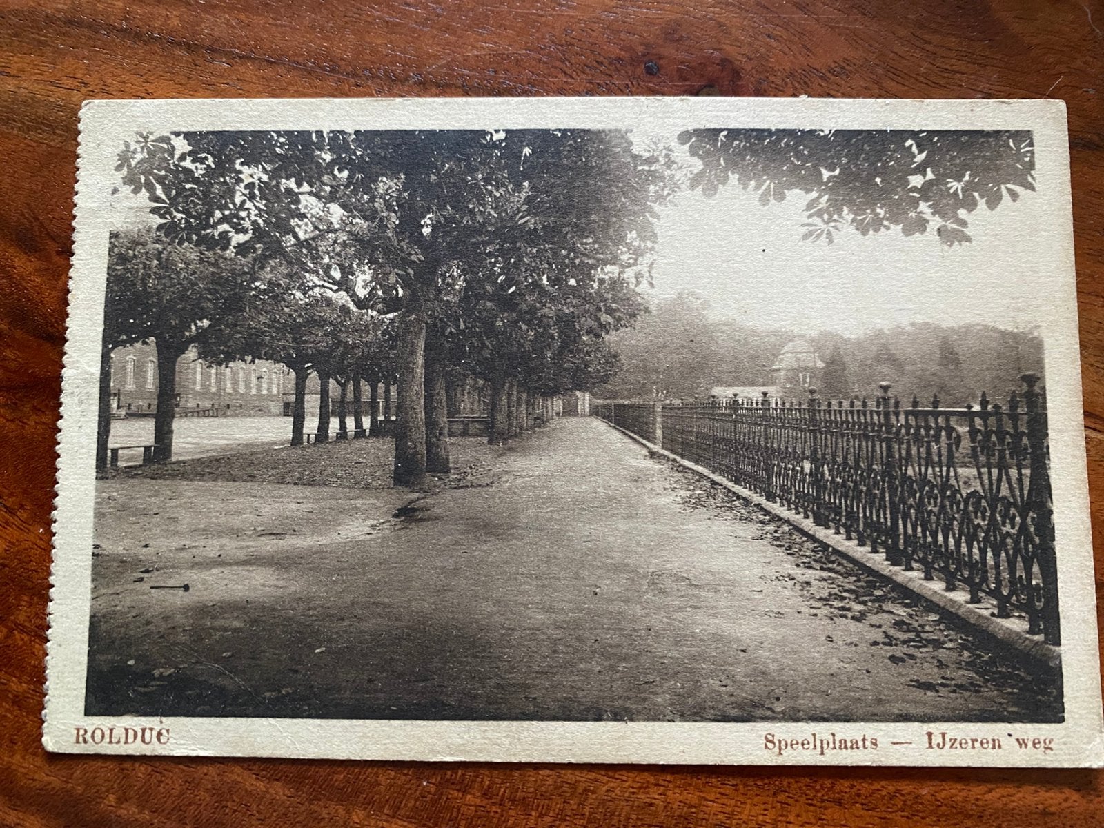Kerkrade Rolduc. Speelplaats Ijzeren Weg. Gelopen 1923., Ophalen of Verzenden, 1920 tot 1940, Gelopen, Limburg