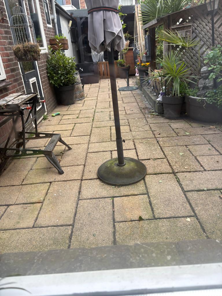 Straatstenen - ongeveer 20m2, Tuin en Terras, Tegels en Klinkers, Ophalen, Gebruikt, Klinkers, 10 m² of meer