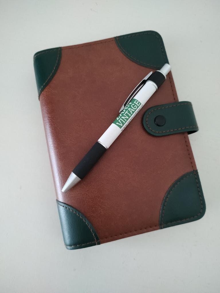 K662 AGENDA organizer model standard 95x171 mm kunstleder, Diversen, Agenda's, Gebruikt, Ophalen of Verzenden