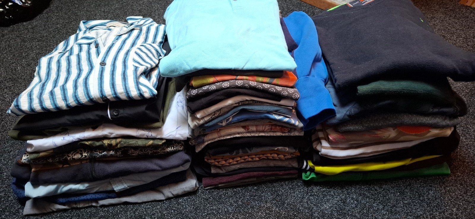 Pakket, Diverse kleding  merken voor heren , maten XL, XXL., Ophalen, Meerkleurig, Shirt