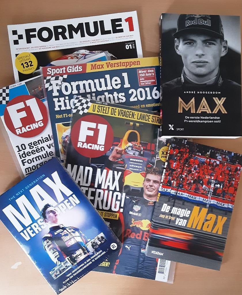 BOEK Max Verstappen boeken/DVD en tijdschriften, Ophalen of Verzenden, Zo goed als nieuw, Algemeen