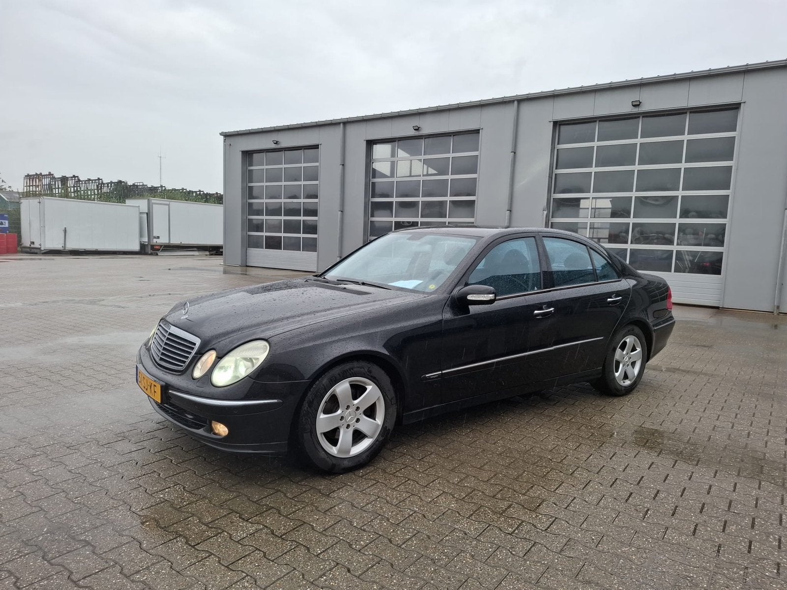 Mercedes-Benz E-Klasse 3.2 CDI E280 Sedan AUT 2006 Zwart, Auto's, Automaat, Zwart, 3222 cc, Zwart