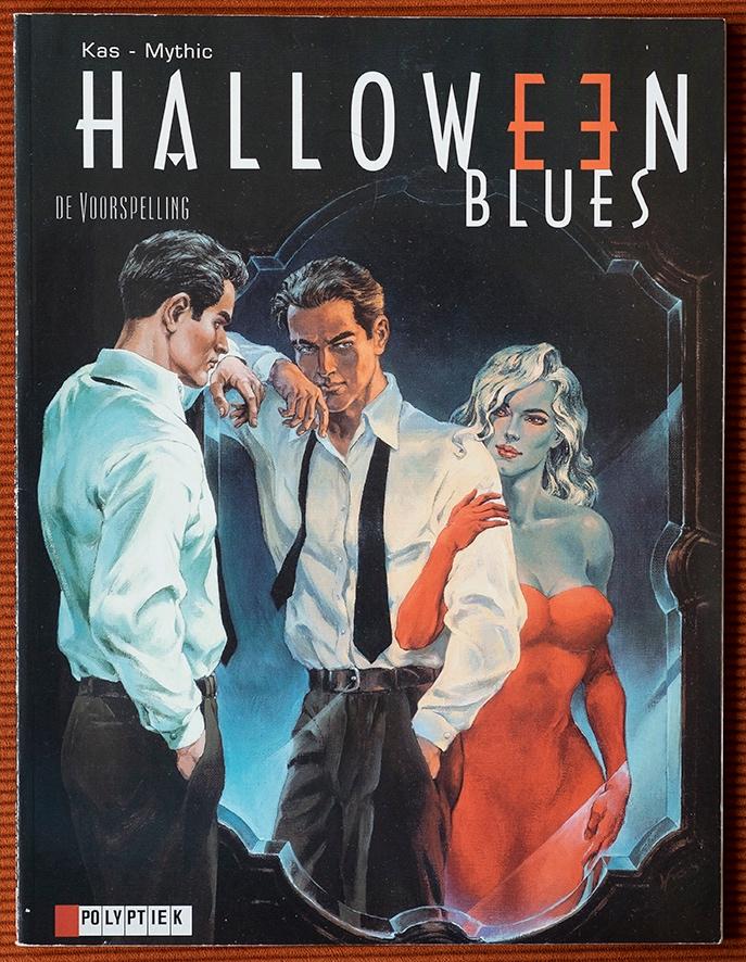 Halloween Blues 1: De voorspelling - Kas, SC, Eén stripboek, Kas/Mythic, Ophalen of Verzenden, Zo goed als nieuw
