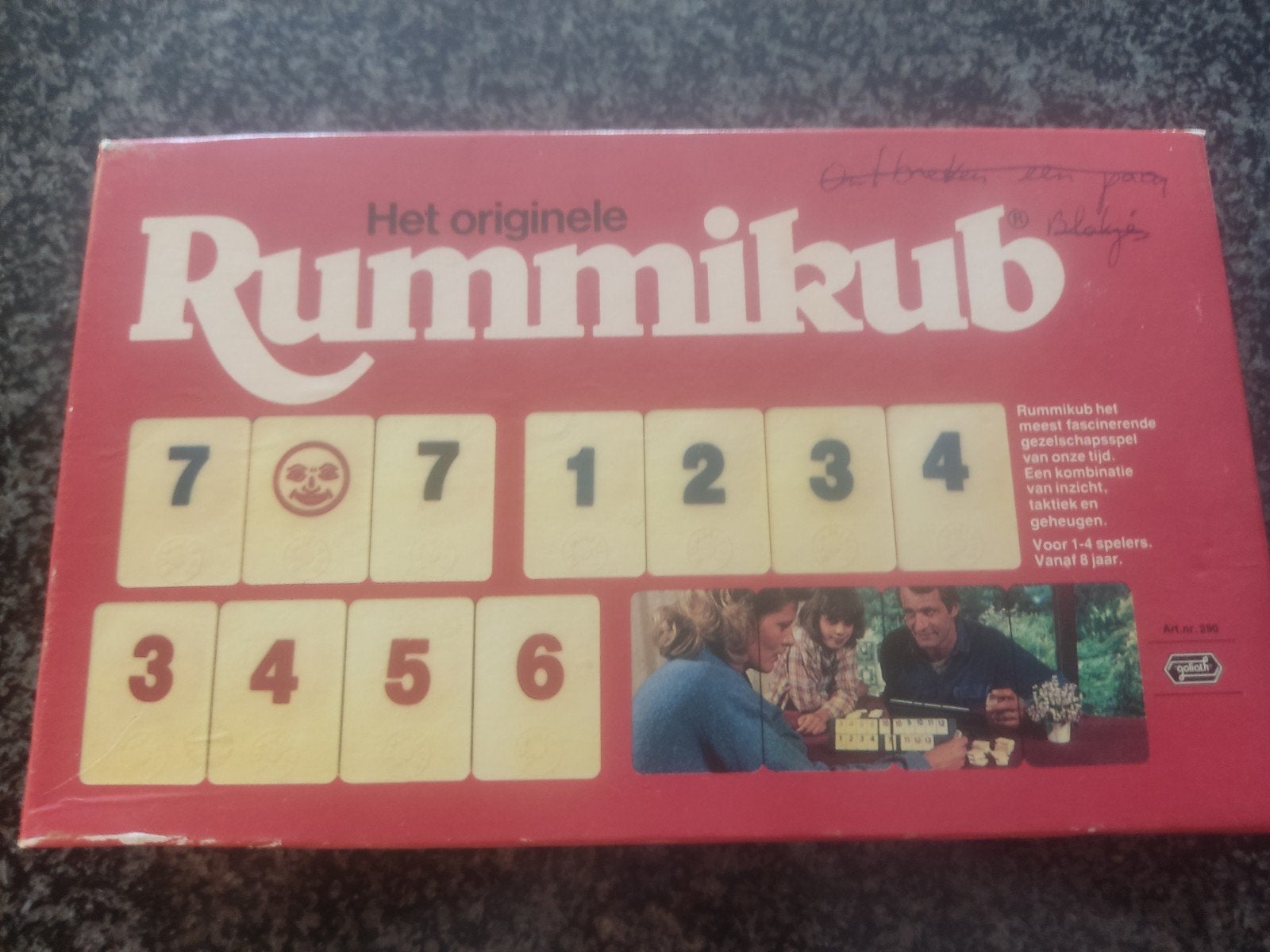 Het originele Rummikub gezelschapsspel ( compleet ), Een of twee spelers, Ophalen of Verzenden, Gebruikt, Goliath