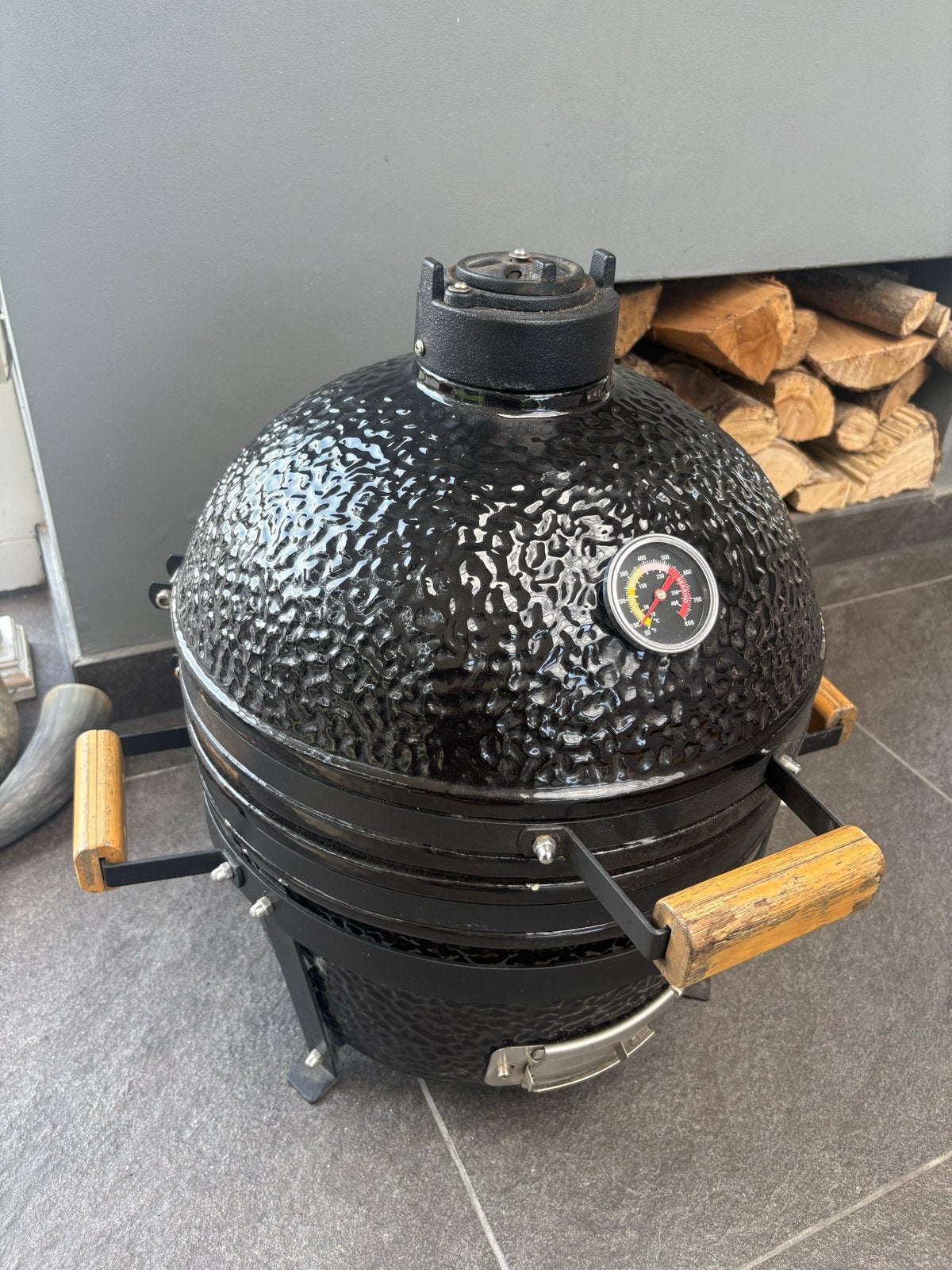 Compacte Kamado BBQ, Ophalen, Zo goed als nieuw