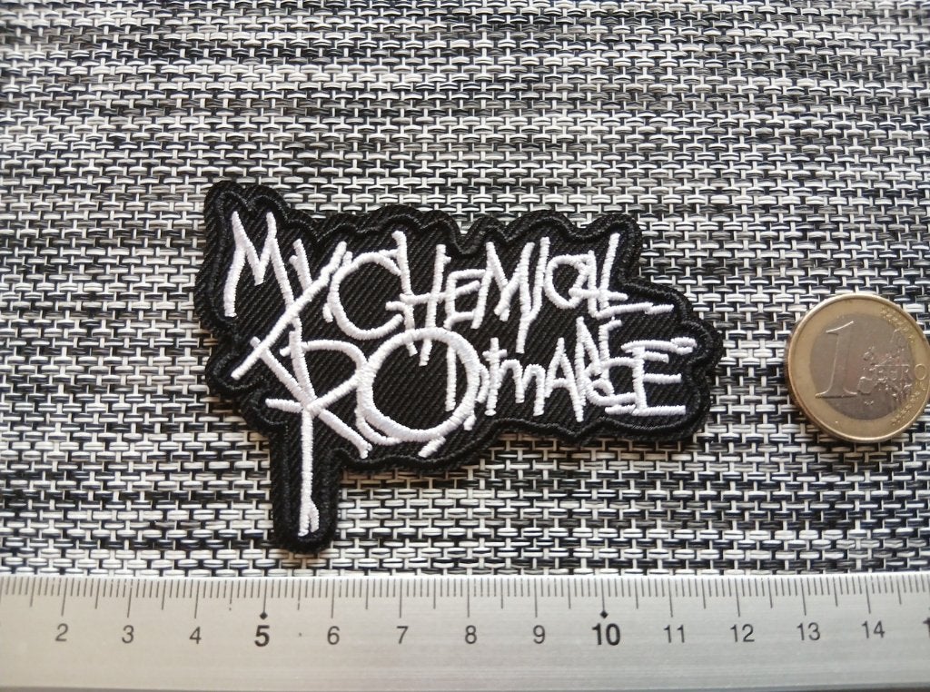 My Chemical Romance  leuke  shaped patch m184, Ophalen of Verzenden, Nieuw, Kleding