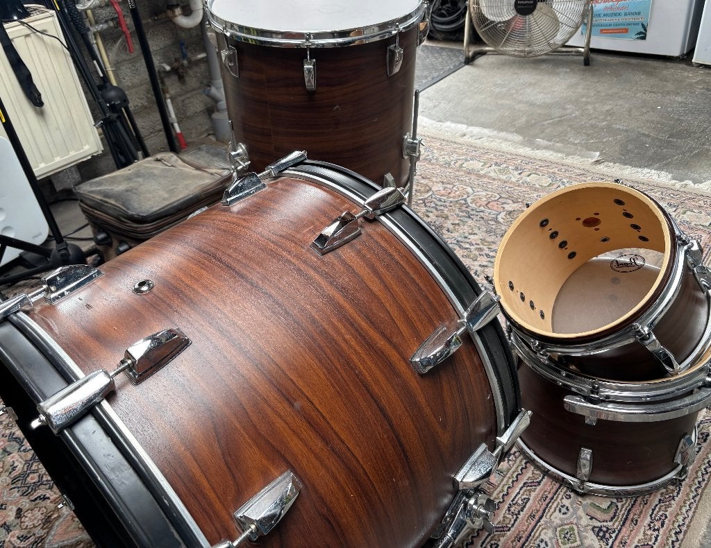 Drum Shellset 22” / 10” / 12” / 16” – leuk project, Ophalen, Gebruikt, Overige merken