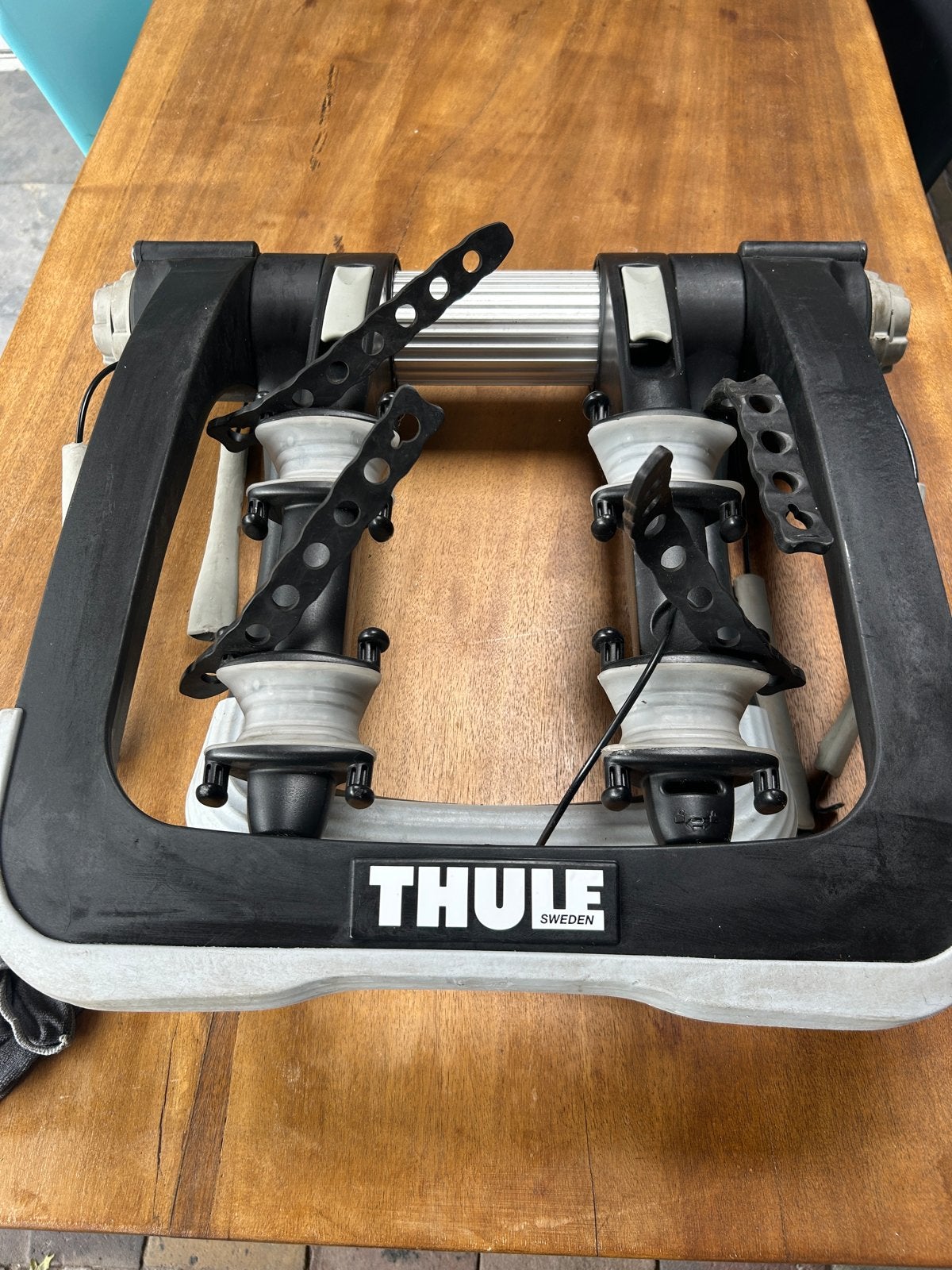 Thule Raceway 991, Auto diversen, Fietsendragers, Ophalen of Verzenden, 2 fietsen, Gebruikt, Trekhaakdrager