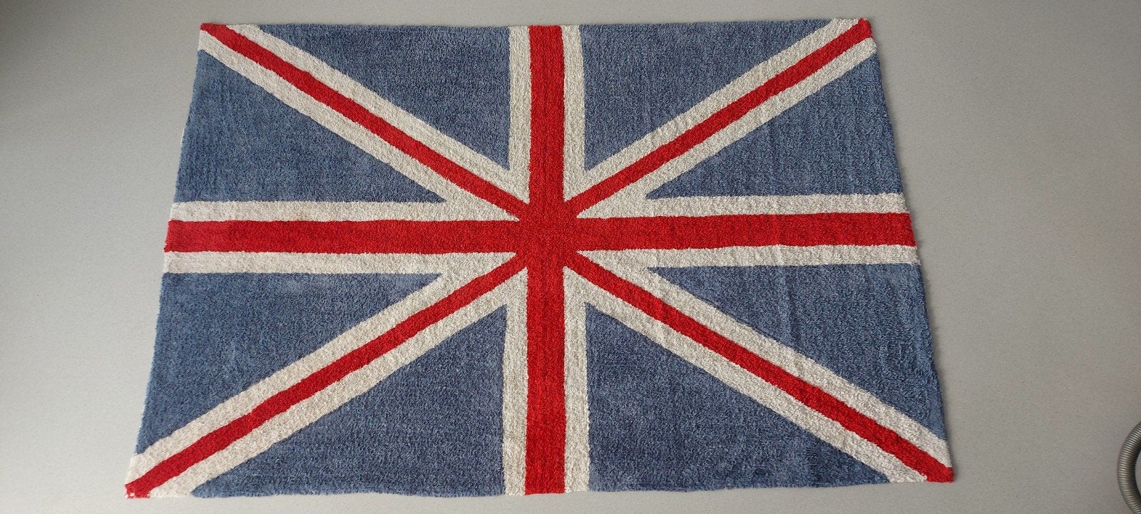 Lorena Canals vloerkleed Engelse vlag Union Jack, Kinderen en Baby's, Overige merken, Kleed of Kussen, Ophalen of Verzenden, Zo goed als nieuw