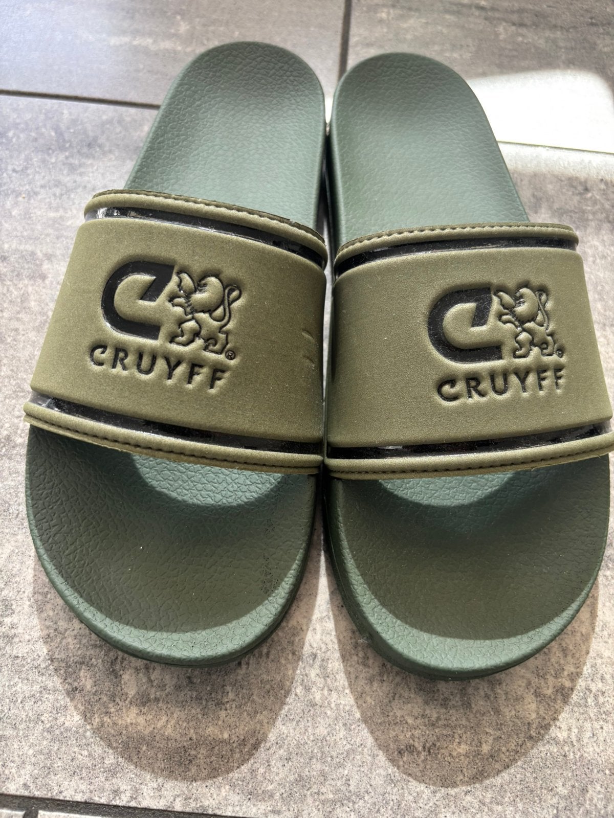 Slippers merk Cruyff maat 40 nieuw, Ophalen of Verzenden, Groen, Zwemslip