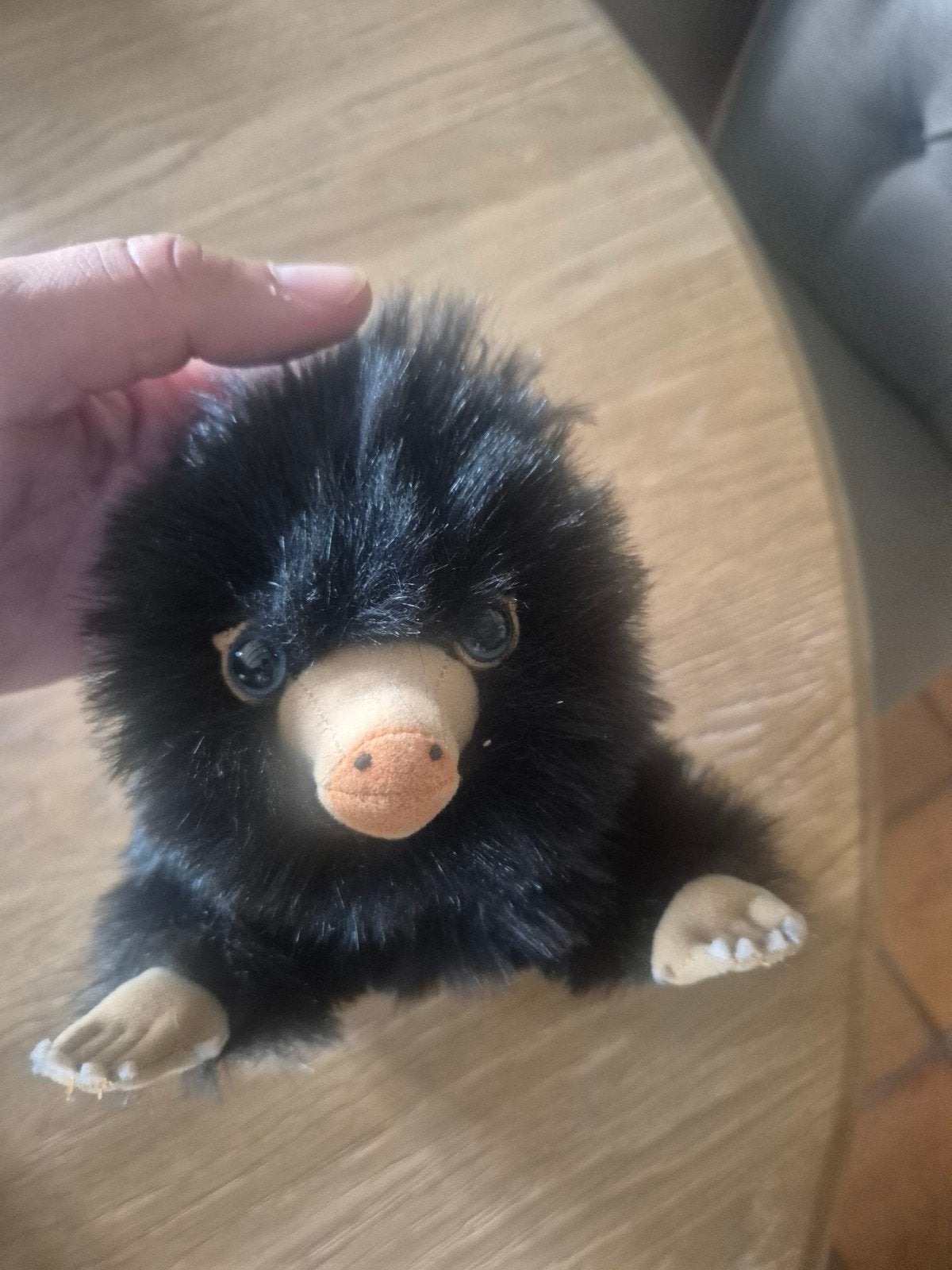 Fantastic beasts harry potter knuffel, Ophalen of Verzenden, Zo goed als nieuw, Actiefiguur of Pop