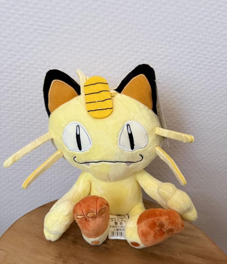 Meowth knuffel, Kinderen en Baby's, Speelgoed | Knuffels en Pluche, Ophalen of Verzenden, Zo goed als nieuw, Overige typen, Middelgroot (20 tot 80 cm)