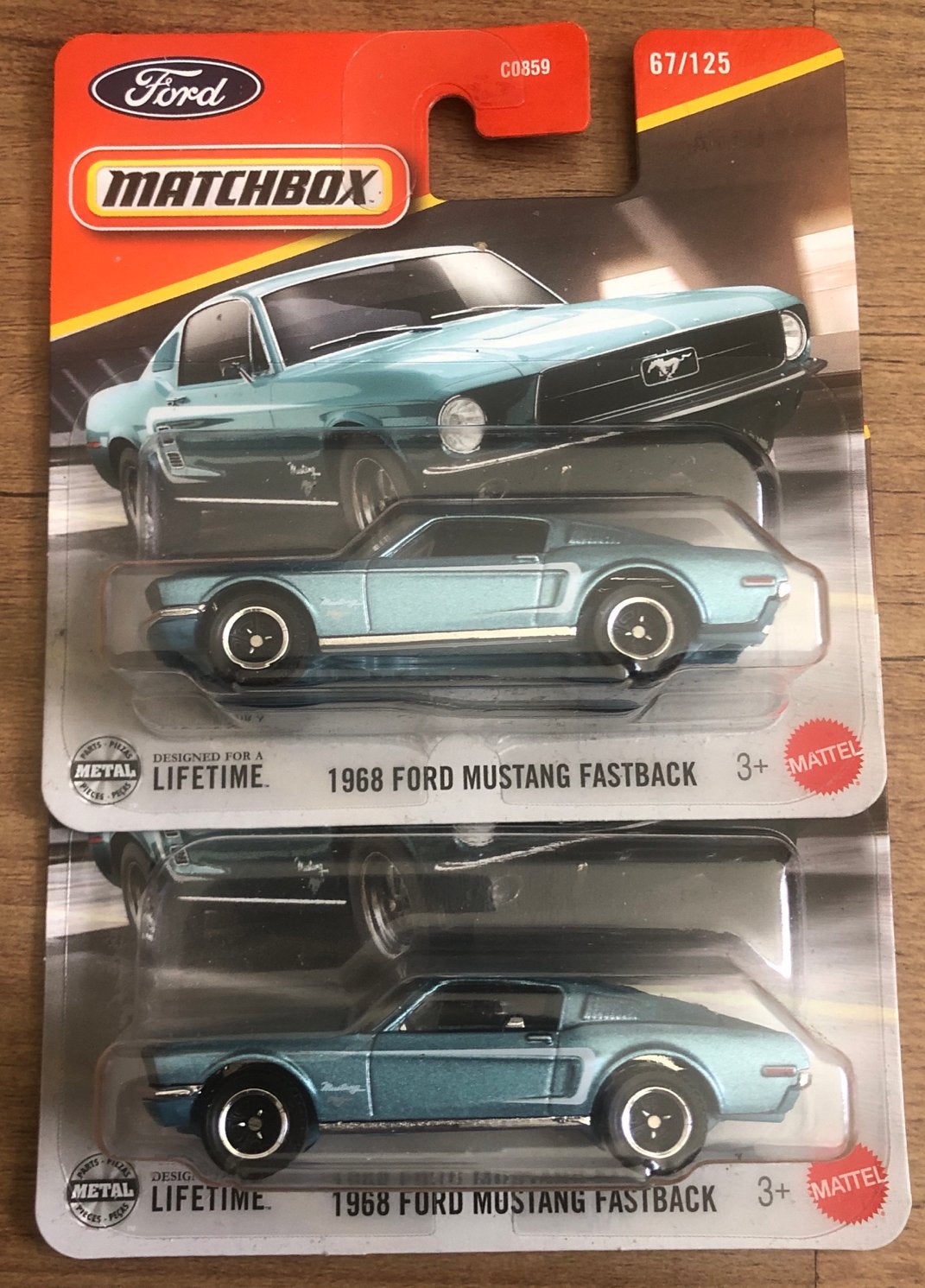 Matchbox 1968 Ford Mustang Fastback (Nieuw), Ophalen of Verzenden, Nieuw