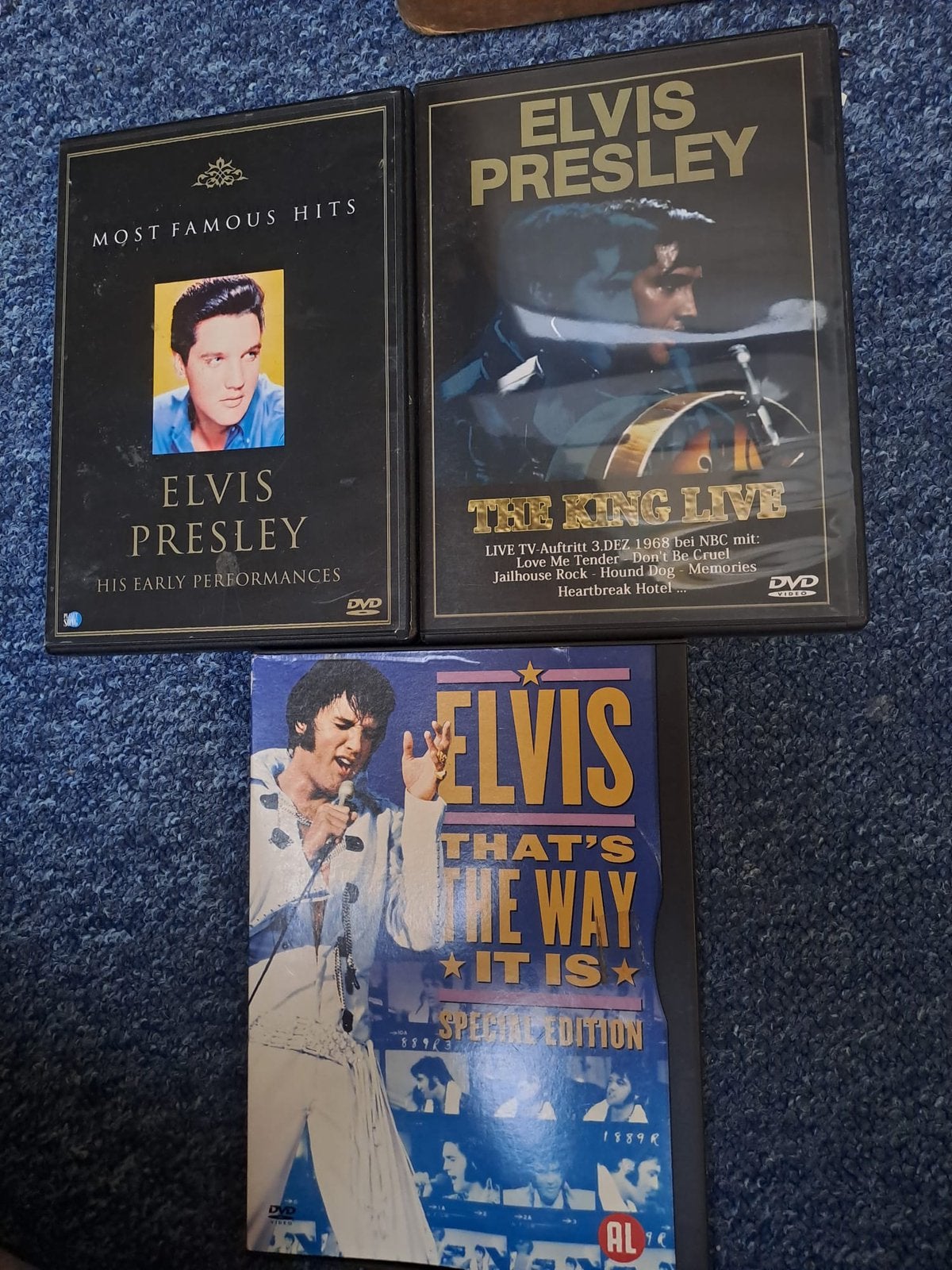 Elvis - 3 Films, Alle leeftijden, Ophalen of Verzenden, Zo goed als nieuw