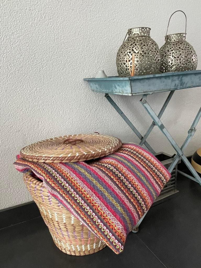 Rieten mand, Ophalen, Zo goed als nieuw