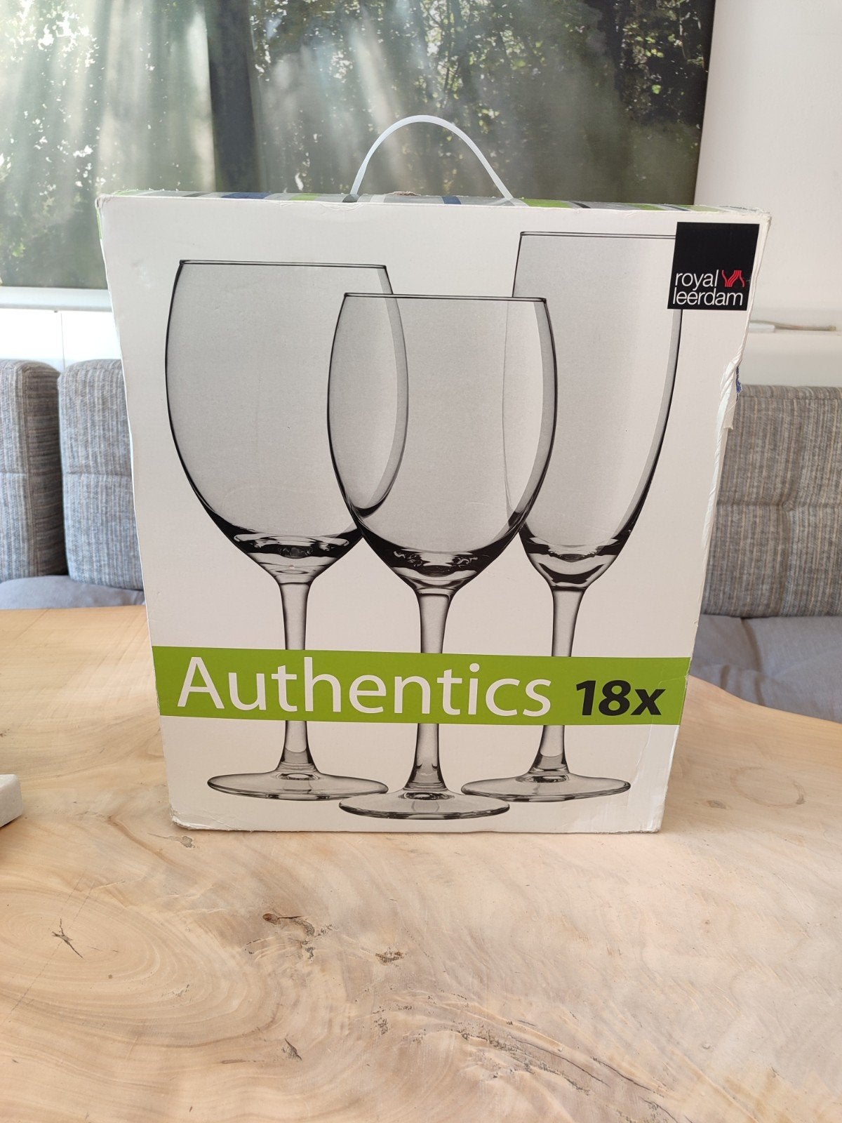 Royal Leerdam Authentics Wijnglazen Set - 18 Stuks, Nieuw, Ophalen of Verzenden, Overige merken, Glas