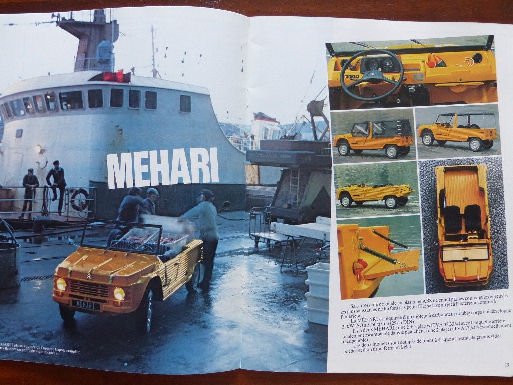 Citroën bedrijfswagens 1979 met o.a. Méhari  HY, Boeken, Verzenden, Gelezen, Citroën