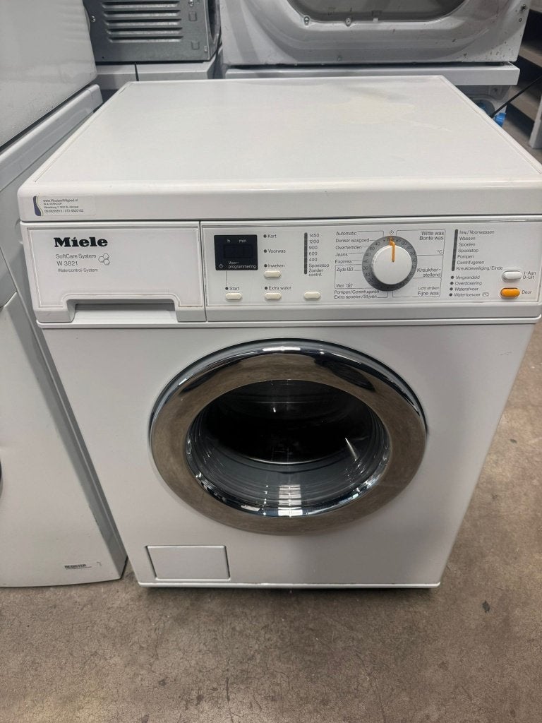 Miele Wasmachine schoon garantie bezorging, Ophalen of Verzenden, Zo goed als nieuw, Voorlader, 85 tot 90 cm