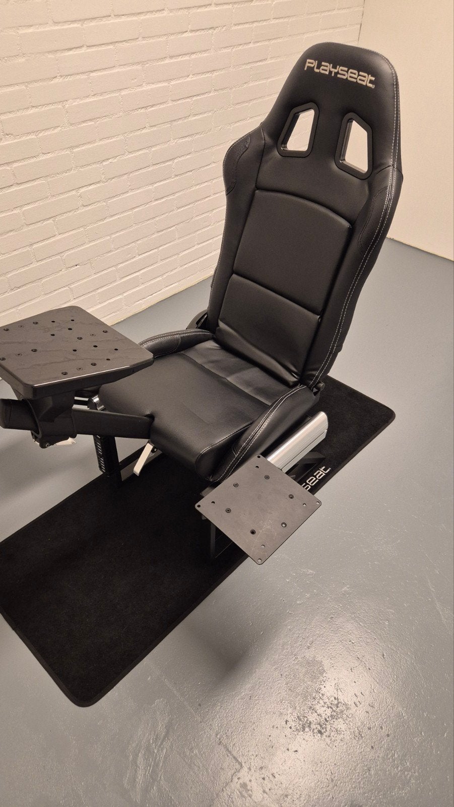 Playseat racestoel met verstelbare mounts inclusief mat, Ophalen, Overige merken, Zo goed als nieuw
