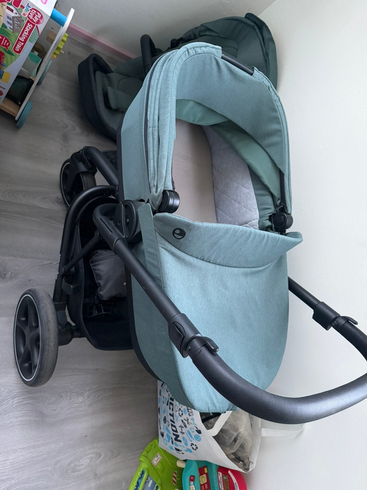 Easywalker harvey 3 (duo) kinderwagen, Kinderen en Baby's, Zo goed als nieuw, Duowagen, Ophalen, Kinderwagen