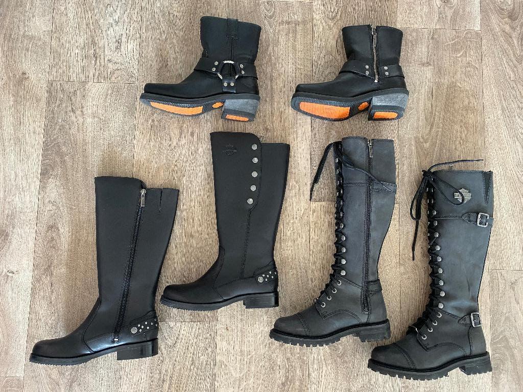 3 paar Harley Davidson laarzen mt 36 nieuw (prijs per paar), Motoren, Kleding | Motorkleding, Harley Davidson, Ophalen of Verzenden