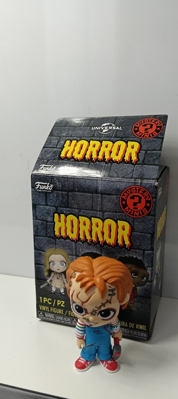 Funko Mystery Minis Horror Chucky Vinyl Figuur, Kinderen en Baby's, Ophalen of Verzenden, Zo goed als nieuw