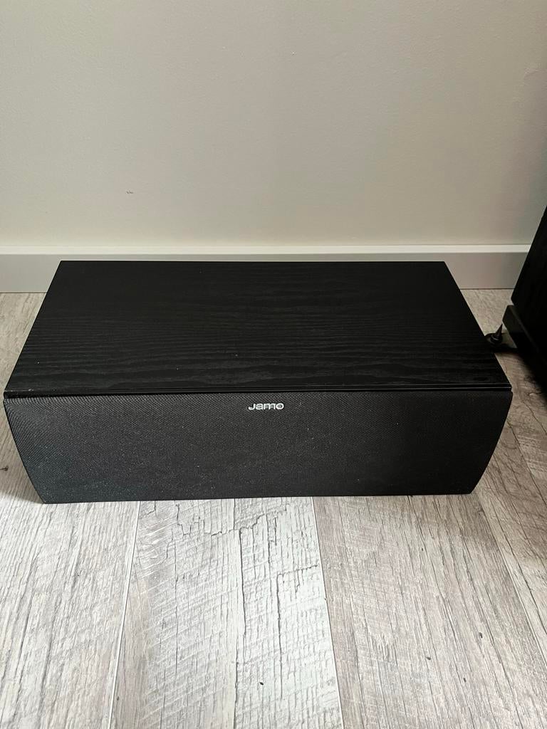 Jamo S60 CEN Center Speaker - Zwart, Ophalen of Verzenden, Zo goed als nieuw, 60 tot 120 watt, Center speaker