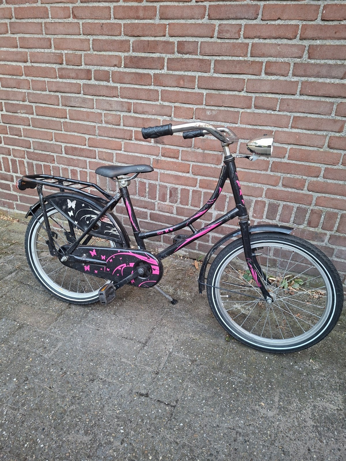 Meisjesfiets 20 inch, Fietsen en Brommers, Ophalen, Gebruikt, Terugtraprem, 20 inch