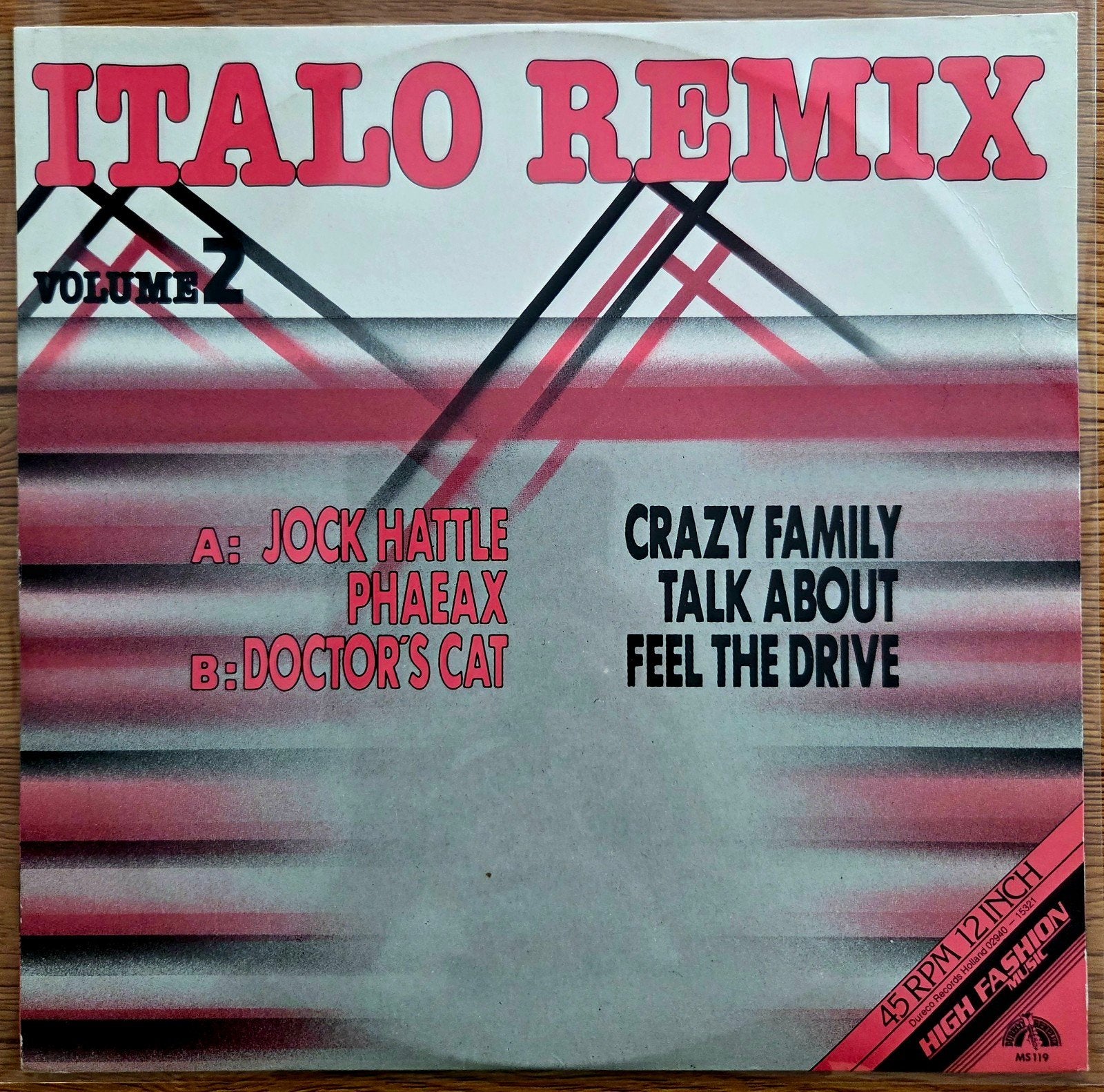 Italo Remix Vol.2, 12" Maxi Single, Cd's en Dvd's, Ophalen of Verzenden, 12 inch