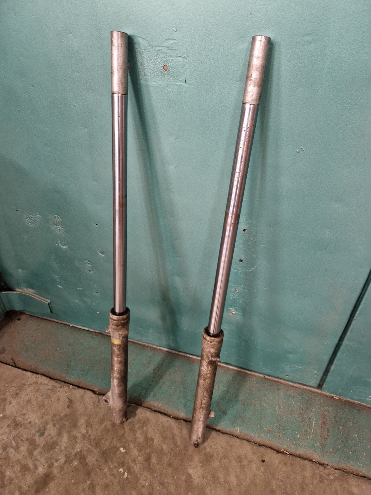 31mm Honda MTX Showa voorvork met ophoogbussen, Ophalen of Verzenden, Gebruikt, Frame, Honda