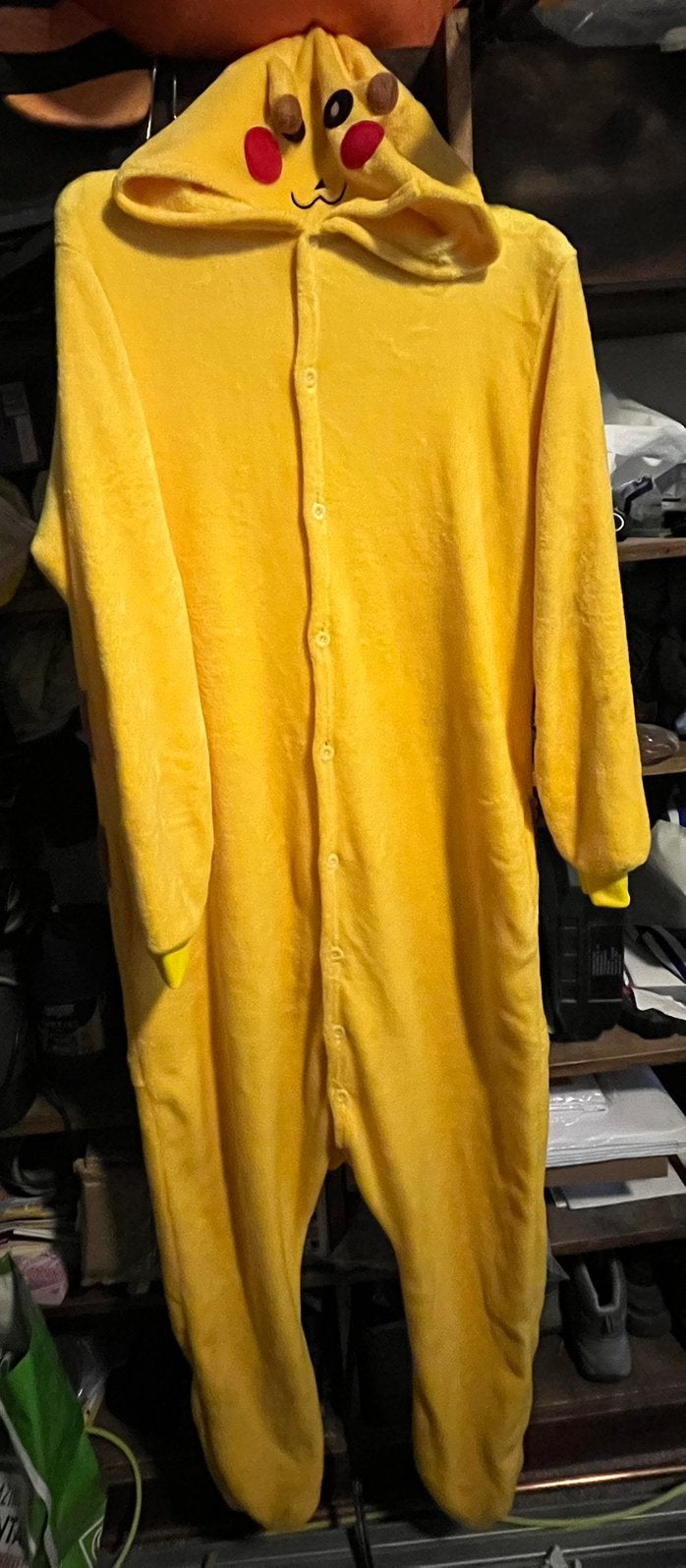Pikachu onesie, Ophalen of Verzenden, Zo goed als nieuw, Maat 46/48 (XL) of groter