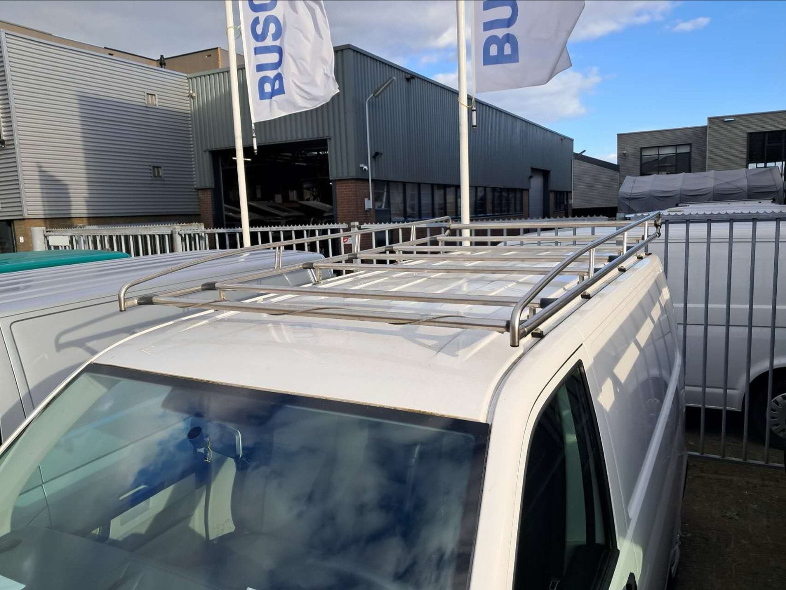 RVS Dakdrager/Imperiaal VW Transporter T5/T6 L1, Auto diversen, Ophalen, Gebruikt
