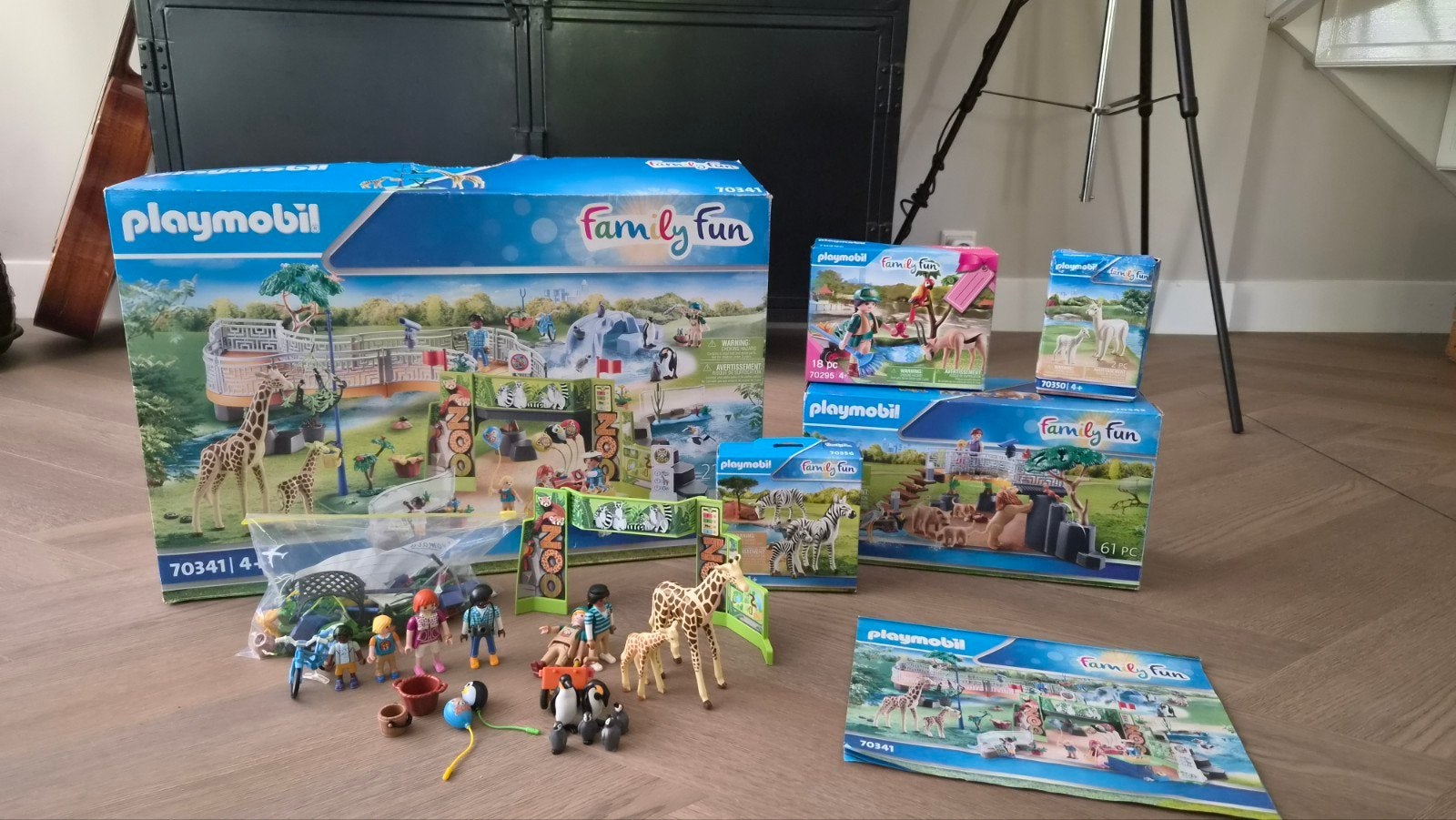 Playmobil Family Fun Dieren & Dierentuin Collectie, Ophalen, Zo goed als nieuw