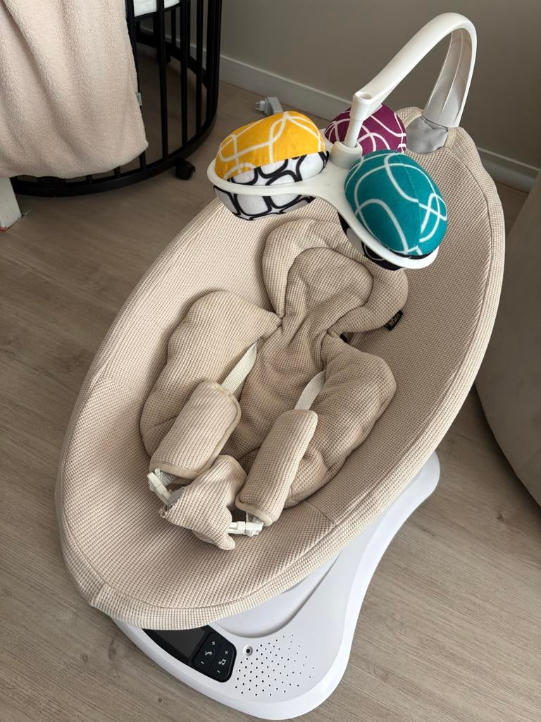 4moms stoel mamaroo, Wipstoel, Ophalen, Overige merken, Met gordel(s) of riempje(s)