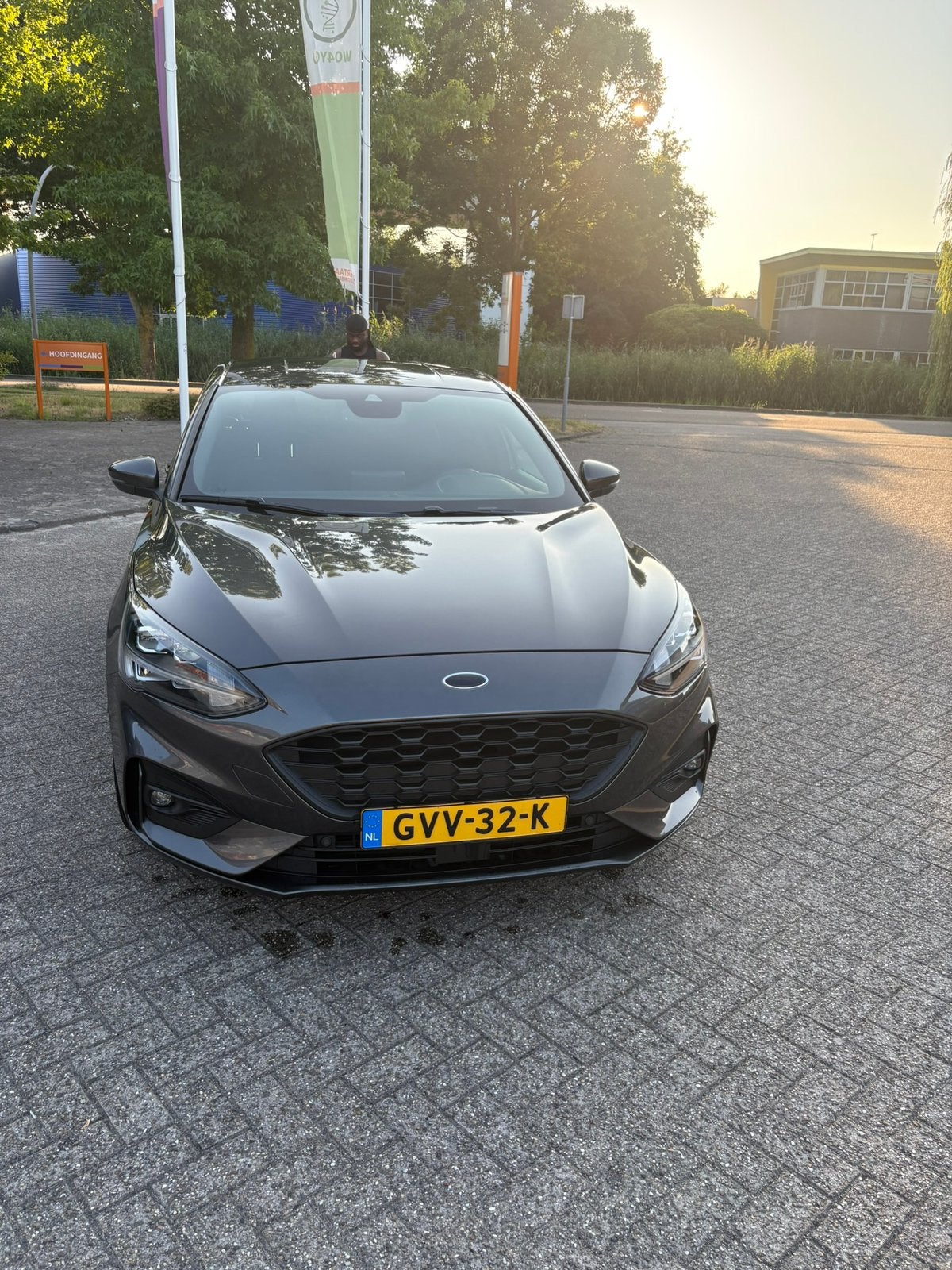 Ford Focus 1.0 Ecoboost 125pk 2019 Grijs, Ophalen, Voor, Ford, Spatbord