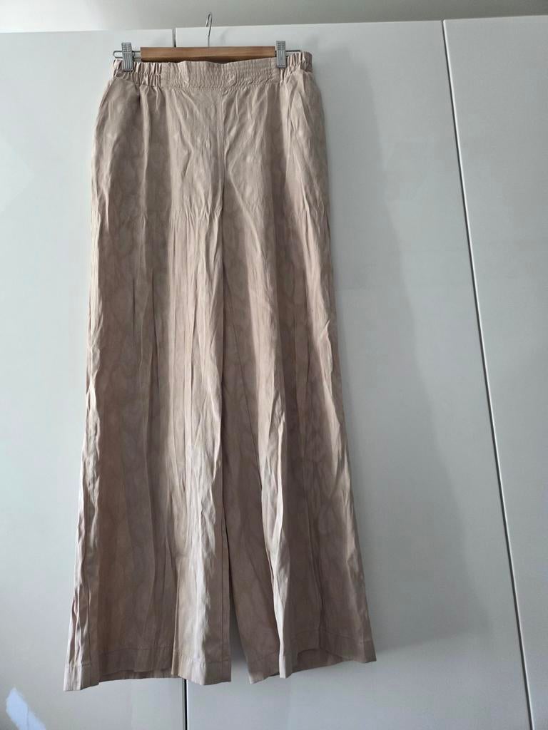 Shoeby Eksept wide leg silk broek maat M, Kleding | Dames, Shoeby Eksept, Ophalen of Verzenden, Gedragen, Maat 38/40 (M)