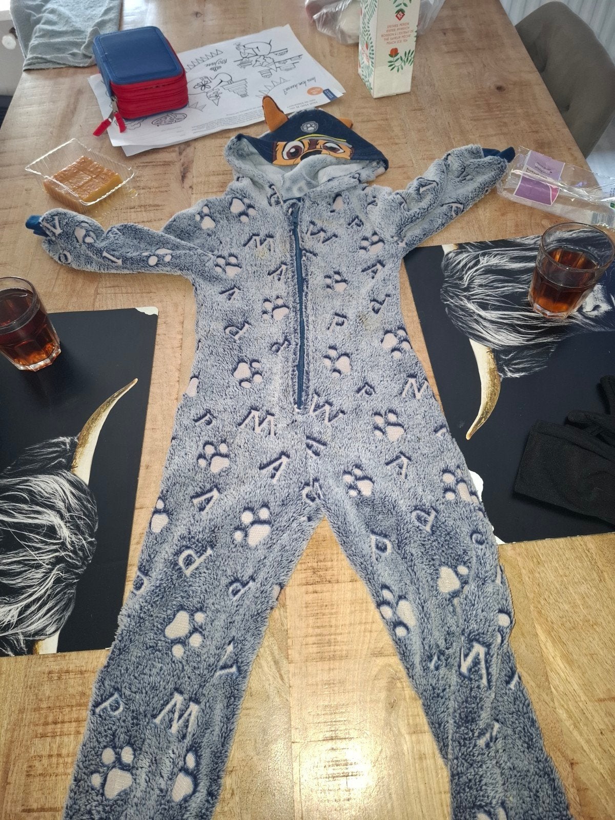 Paw Patrol Onesie Maat 110/116, Ophalen, Nacht- of Onderkleding, Jongen of Meisje, Zo goed als nieuw