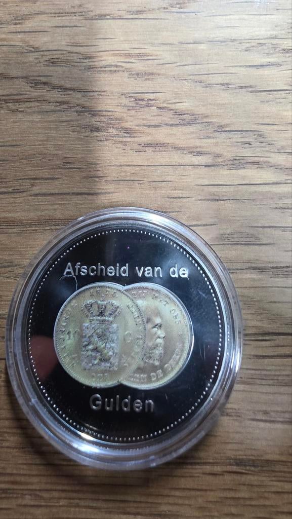 Afscheid van de Gulden - Herdenkingsmunt, Ophalen of Verzenden, Koningin Beatrix, Overige waardes, Losse munt