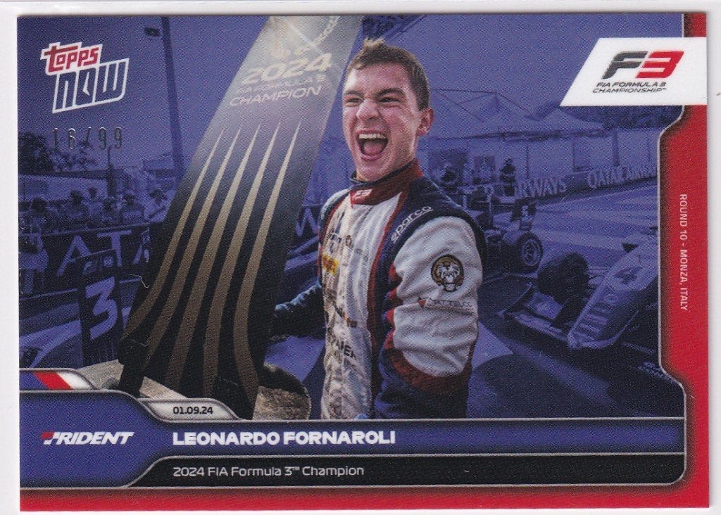 Leonardo Fornaroli #052 /99, Verzamelen, Verzenden, Nieuw, Formule 1