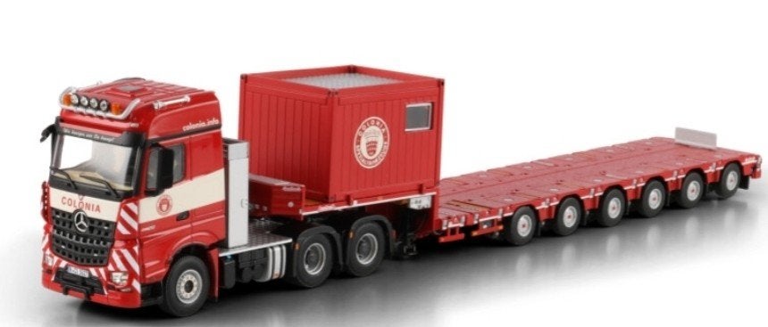 WSI MERCEDES-BENZ AROCS + MANOOVR + CONTAINER - COLONIA