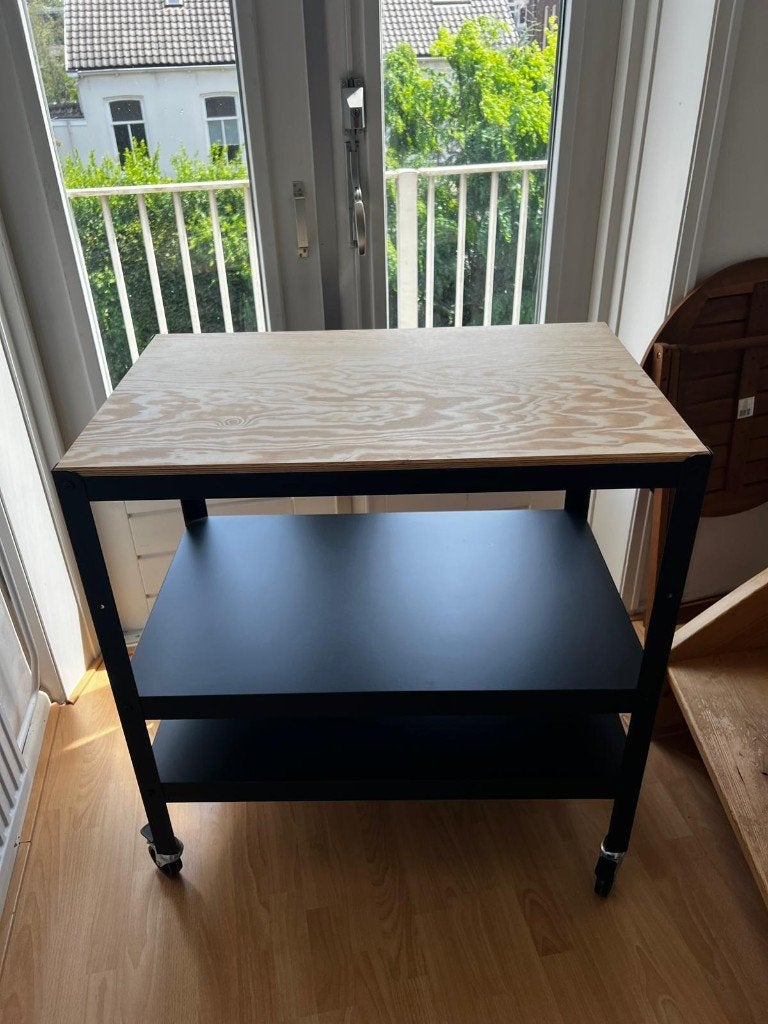 Ikea Bror roltafel, Huis en Inrichting, Tafels | Bijzettafels, Ophalen, Minder dan 55 cm, Zo goed als nieuw, 60 cm of meer