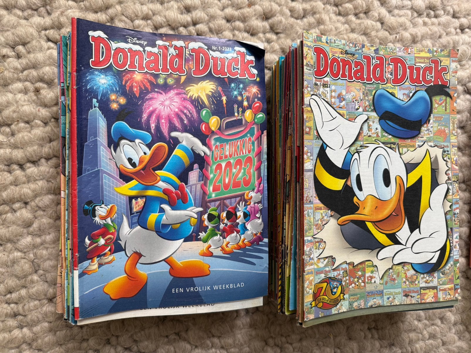 donald duck jaargang 2022&2023 incompleet, Boeken, Meerdere comics, Verzenden, Gelezen, Europa