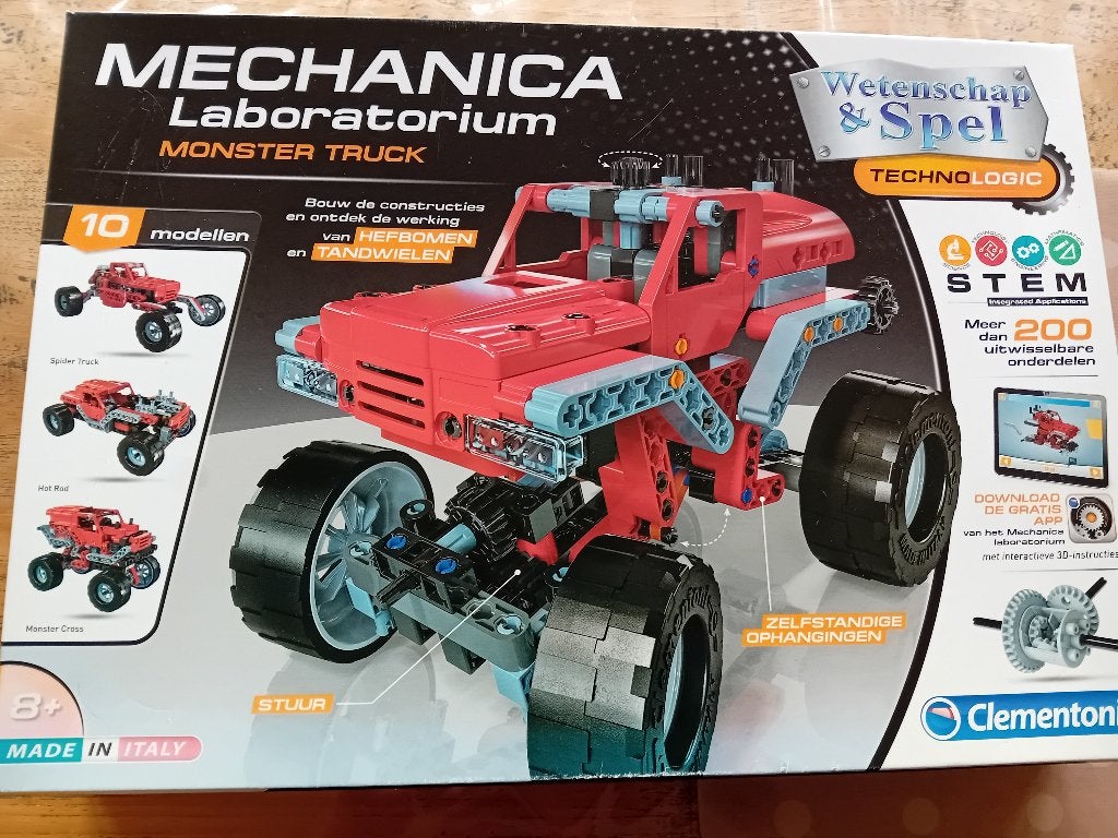 Monster truck Mechanica laboratorium wetenschap spel, Ophalen of Verzenden, Gebruikt, Overige merken