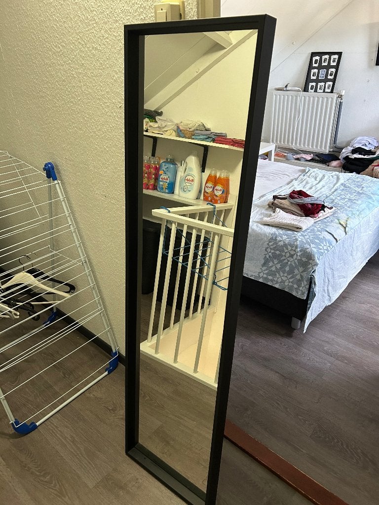 IKEA NISSEDAL spiegel 160x40 cm, Huis en Inrichting, Woonaccessoires | Spiegels, Ophalen, Minder dan 50 cm, Zo goed als nieuw