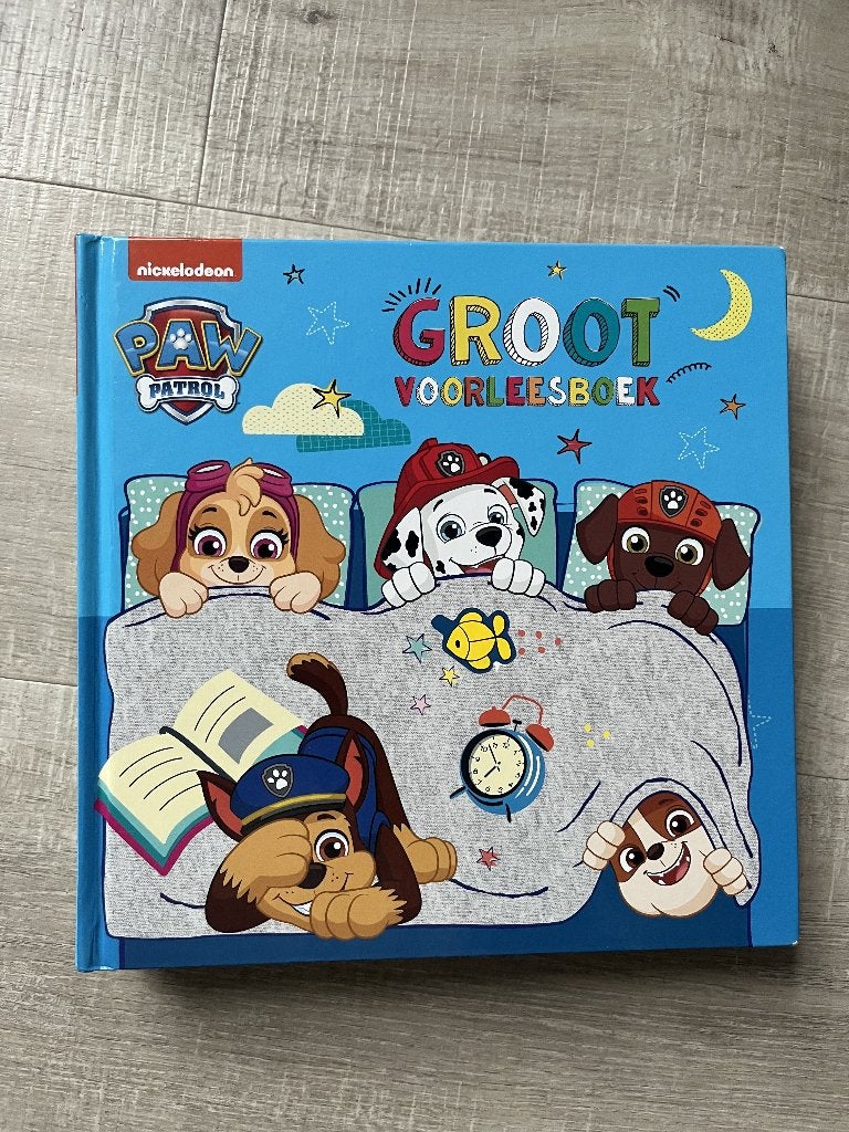 Paw Patrol-voorleesboek, Fictie algemeen, Voorleesboek, 4 jaar, Ophalen